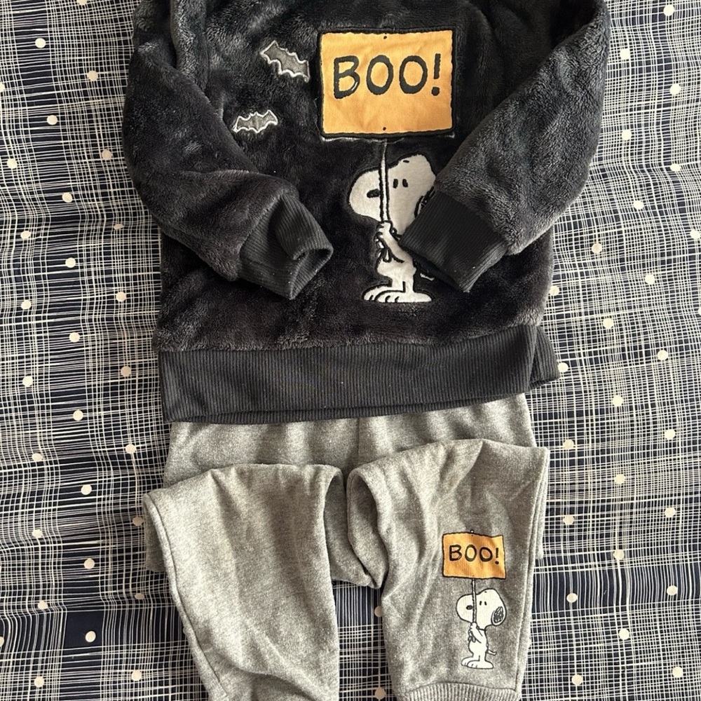 Snoopy Halloween sweat set